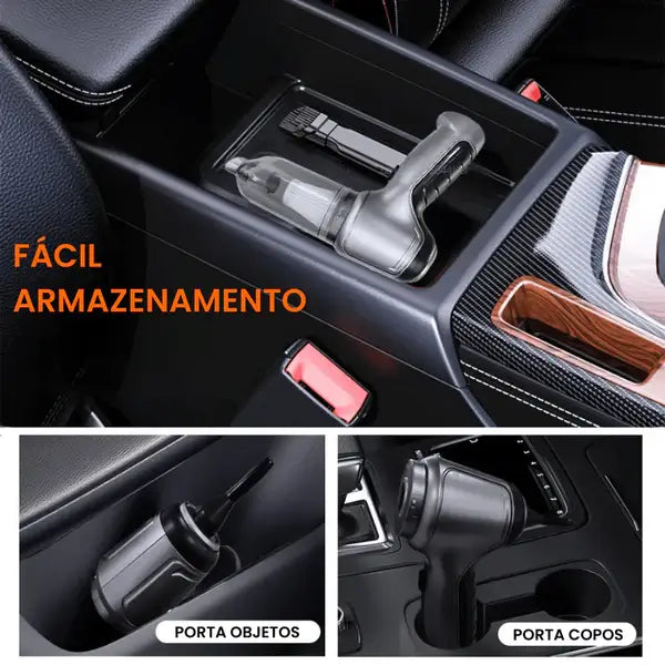 Aspirador de Pó Portátil 4 em 1 Clean Force® - FRETE GRÁTIS ✅